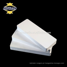 JINBAO placa rígida de plástico impresso forex branco placa de folha de espuma de pvc